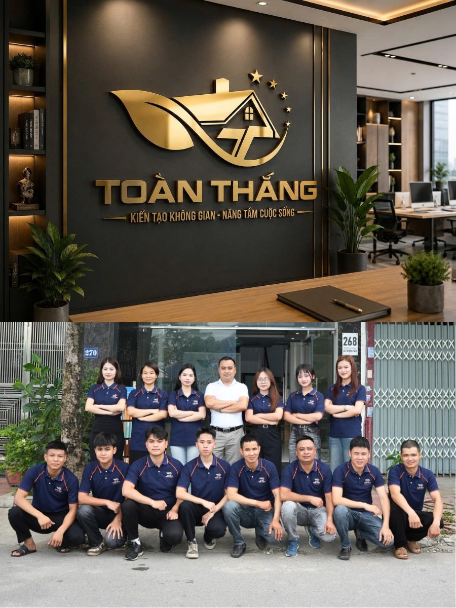 đội ngũ nội thất toàn thắng